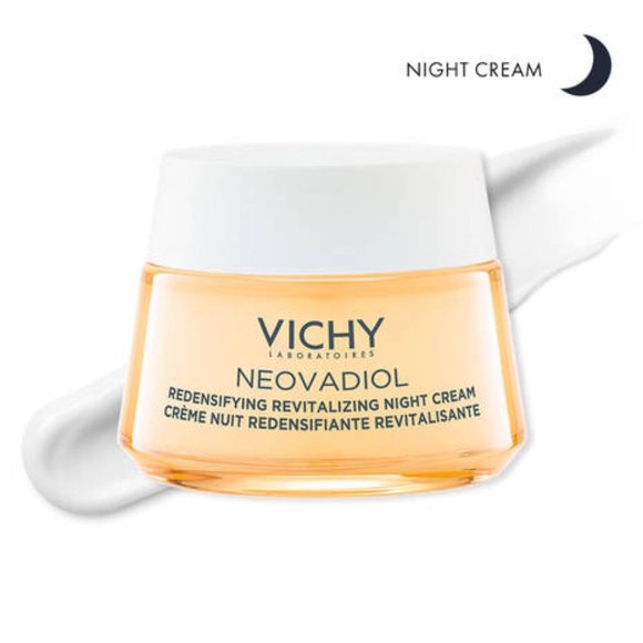 VICHY NEOVADIOL PERI-MENOPAUSE REDENSIFYING REVITALIZING COOLING NIGHT CREAM NEW - Picture 1 of 5